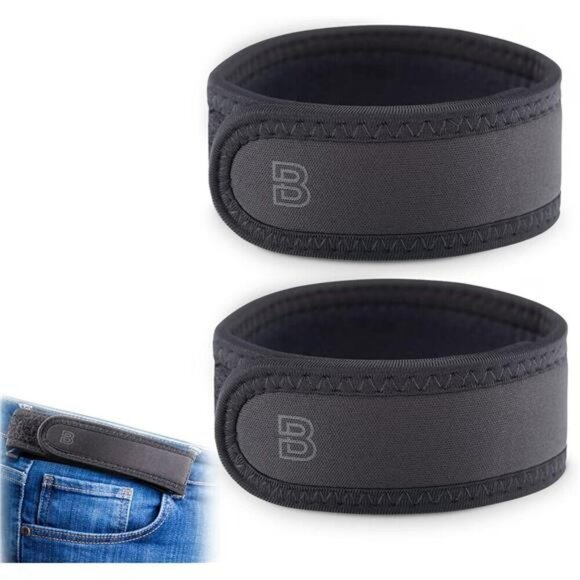 BeltBro Pro No Buckle Belt Men Women Elastic Invisible Adjustable TSA Safe - Picture 1 of 8